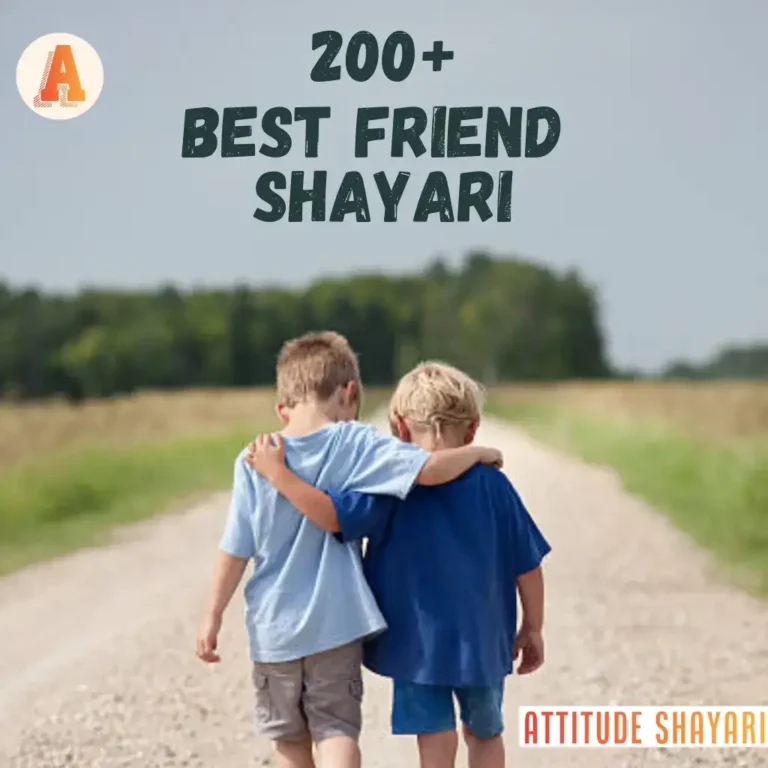 200+ Best Friend Shayari in Hindi | Heart Touching Friendship Shayari with Images