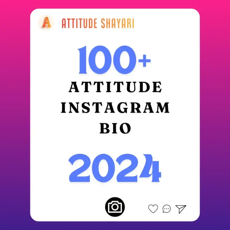 100+ Attitude Bio for Instagram in 2024 | Aesthetic Insta Bio