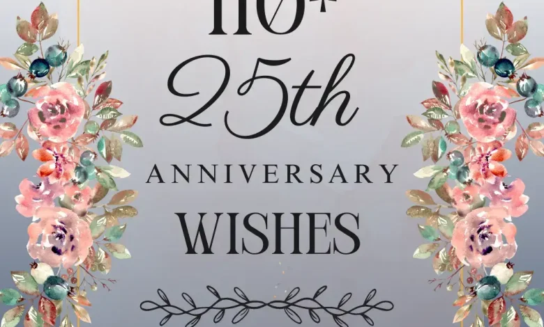 25th Anniversary Wishes