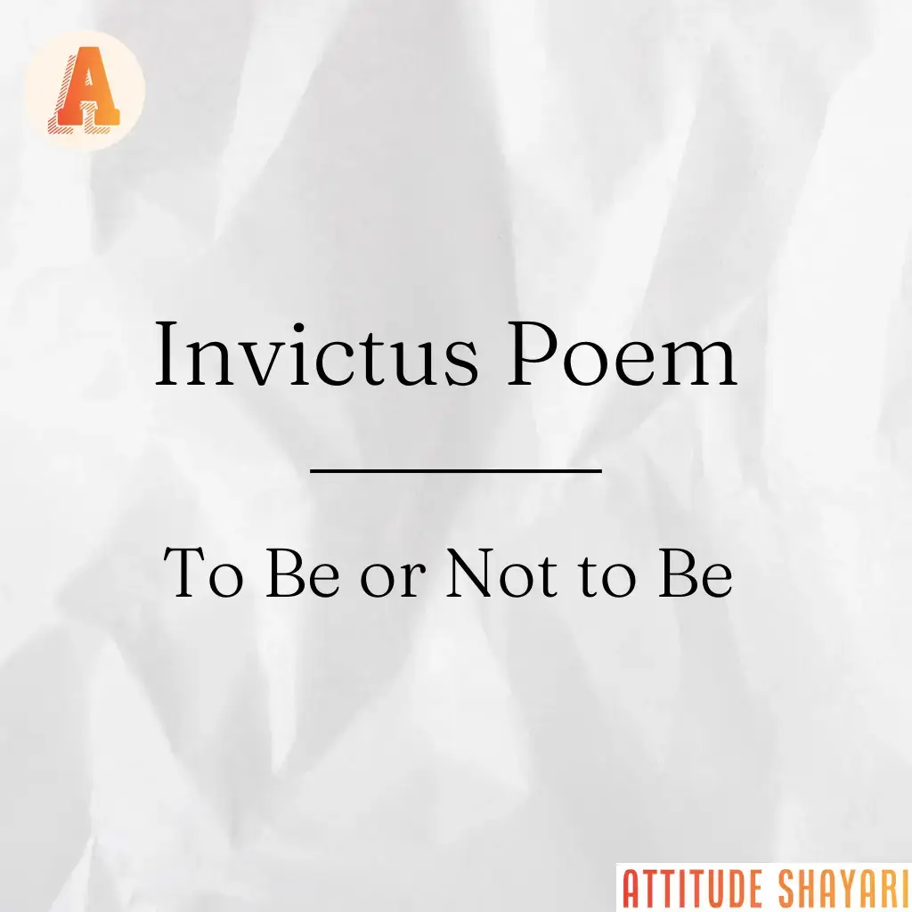 Invictus Poem