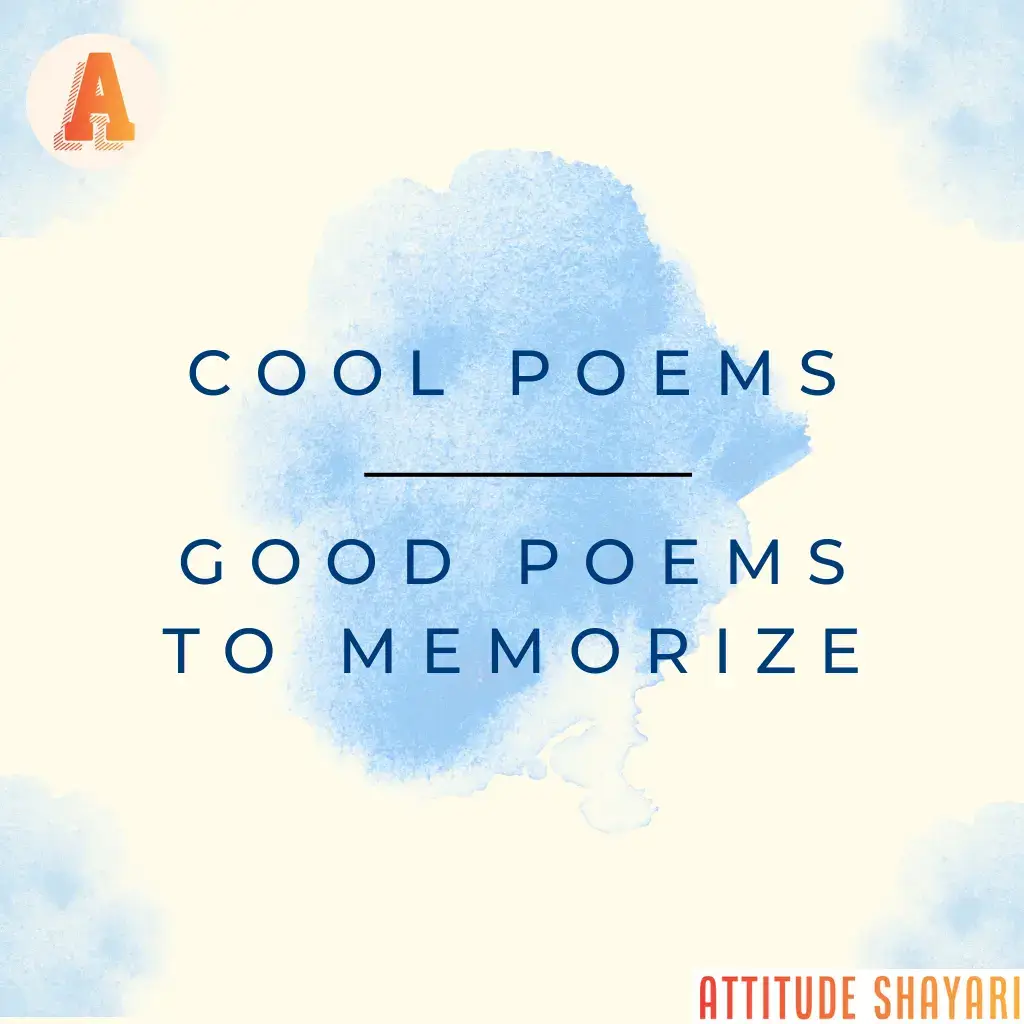 Cool Poems