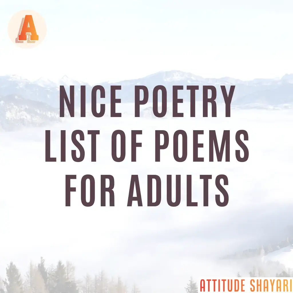 Nice Poetry