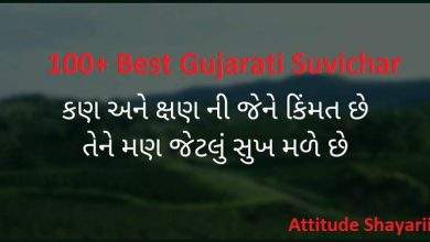 100 Best Gujarati Suvichar